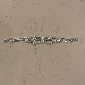 Beautiful John Hardy bracelet pounded silver disks